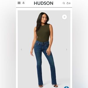 Hudson Jeans Beth Obsc
